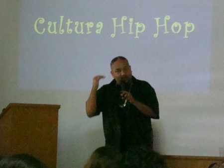 palestrante Lucas - sobre a cultura do hip hop